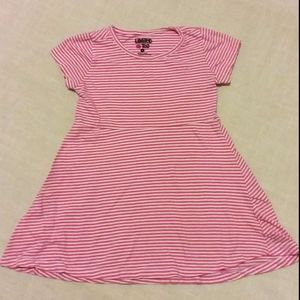 Limited too pink tunic dress